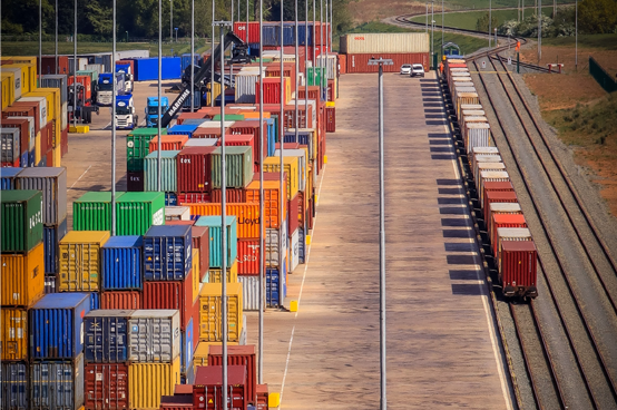 Container rail transportation from China to Europe with KRAFTTRANS